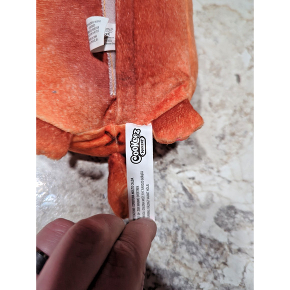 Cookeez Makery Bread Roll Dog Plush Stuffed Toy / Barky Bun / Scented / Works - Picture 4 of 4